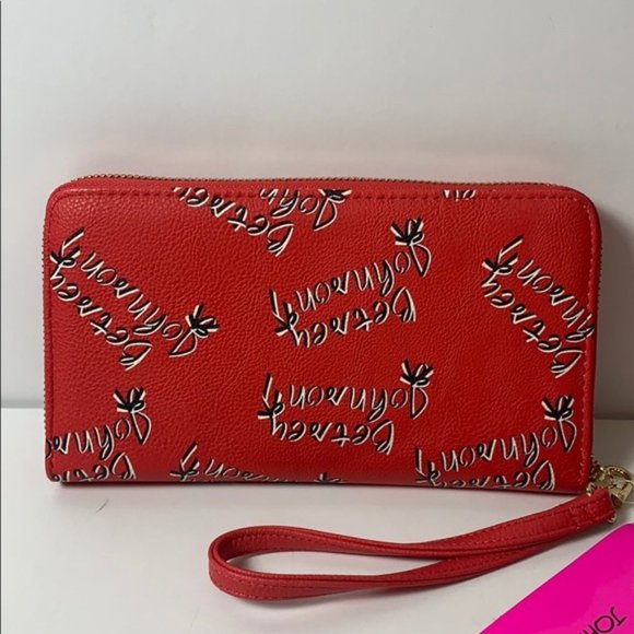 NWT Betsey Johnson Red Wallet with Gift Box - Picture 3 of 9